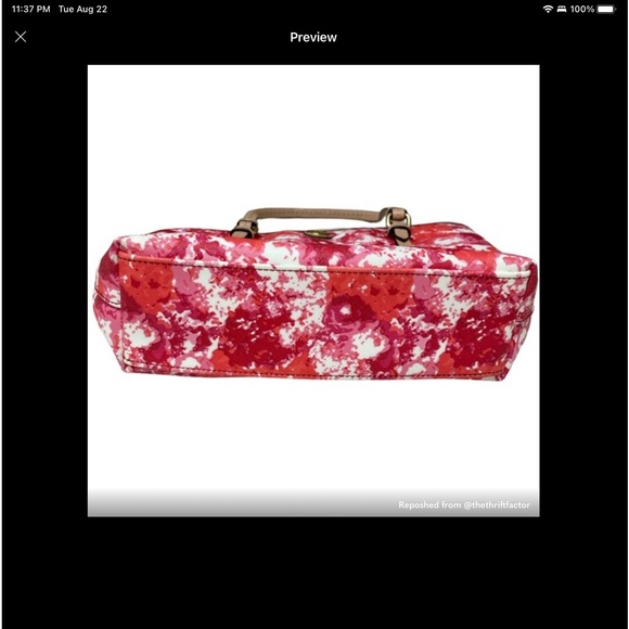 Pink Coach Bag Tote - Picture 3 of 5